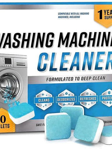 Washing Machine Deep Cleaning Tablets (Pack of 12)