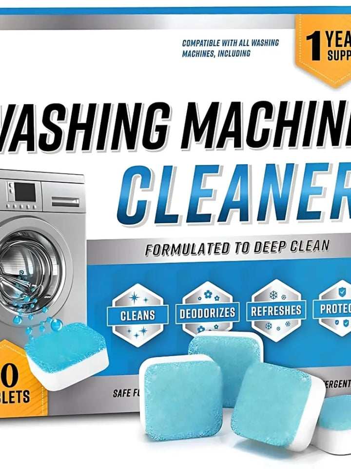Washing Machine Deep Cleaning Tablets (Pack of 12)