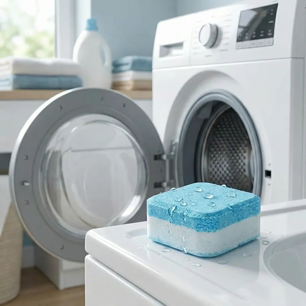 Washing machine deep cleaning tablets (pack of 12) - home improvement