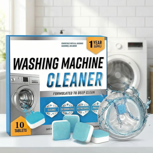 Washing machine deep cleaning tablets (pack of 12) - home improvement