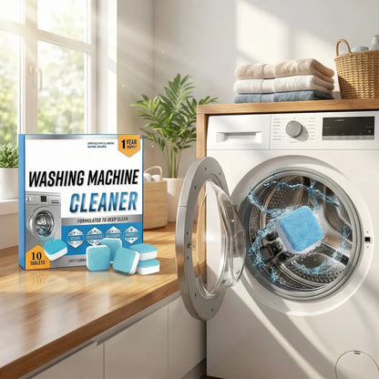 Washing machine deep cleaning tablets (pack of 12) - home improvement
