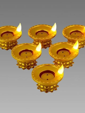 Water Pouring  Diya Led Light