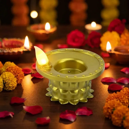 Water pouring led diya set – 12 pcs