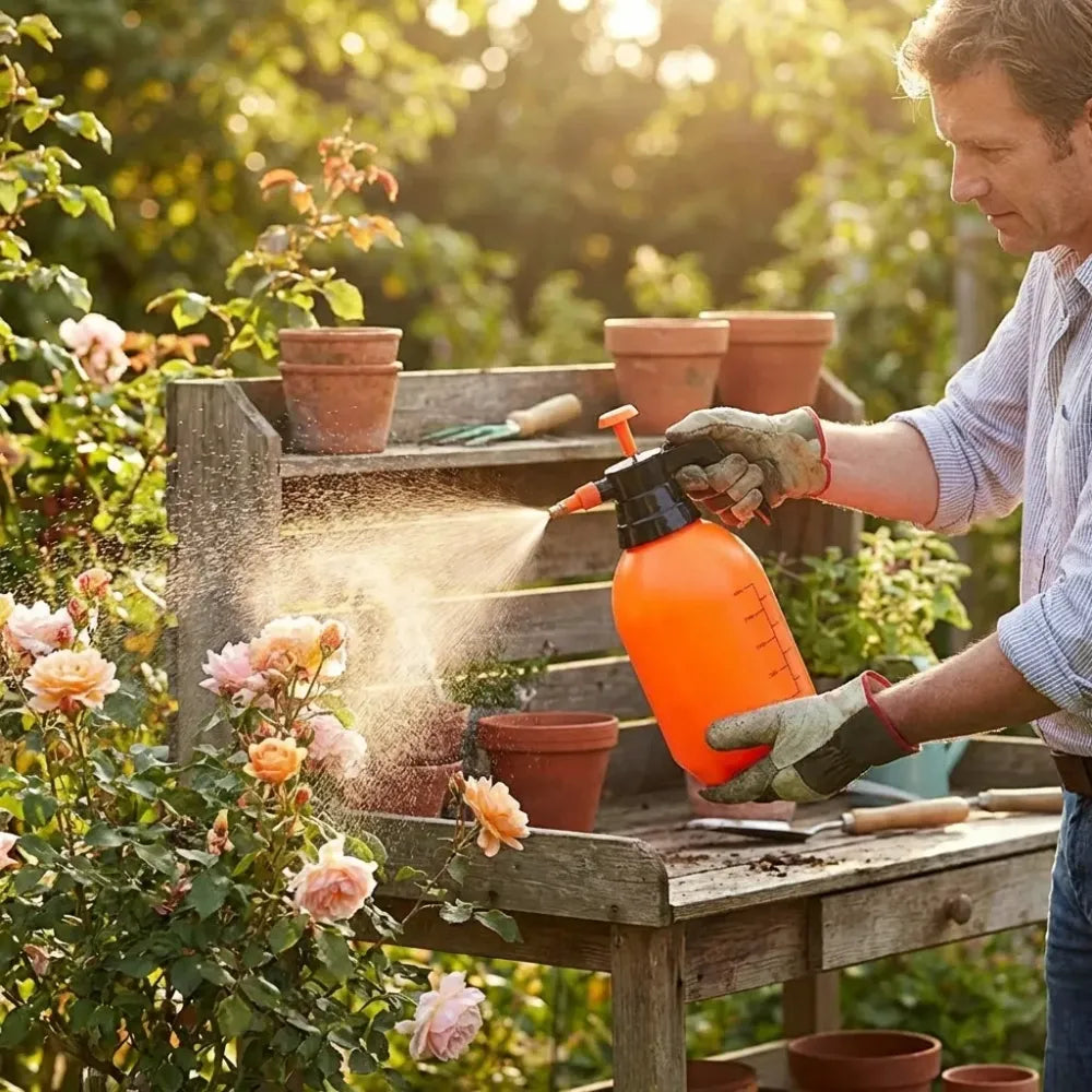 Water sprayer hand-held pump pressure garden - 2 l