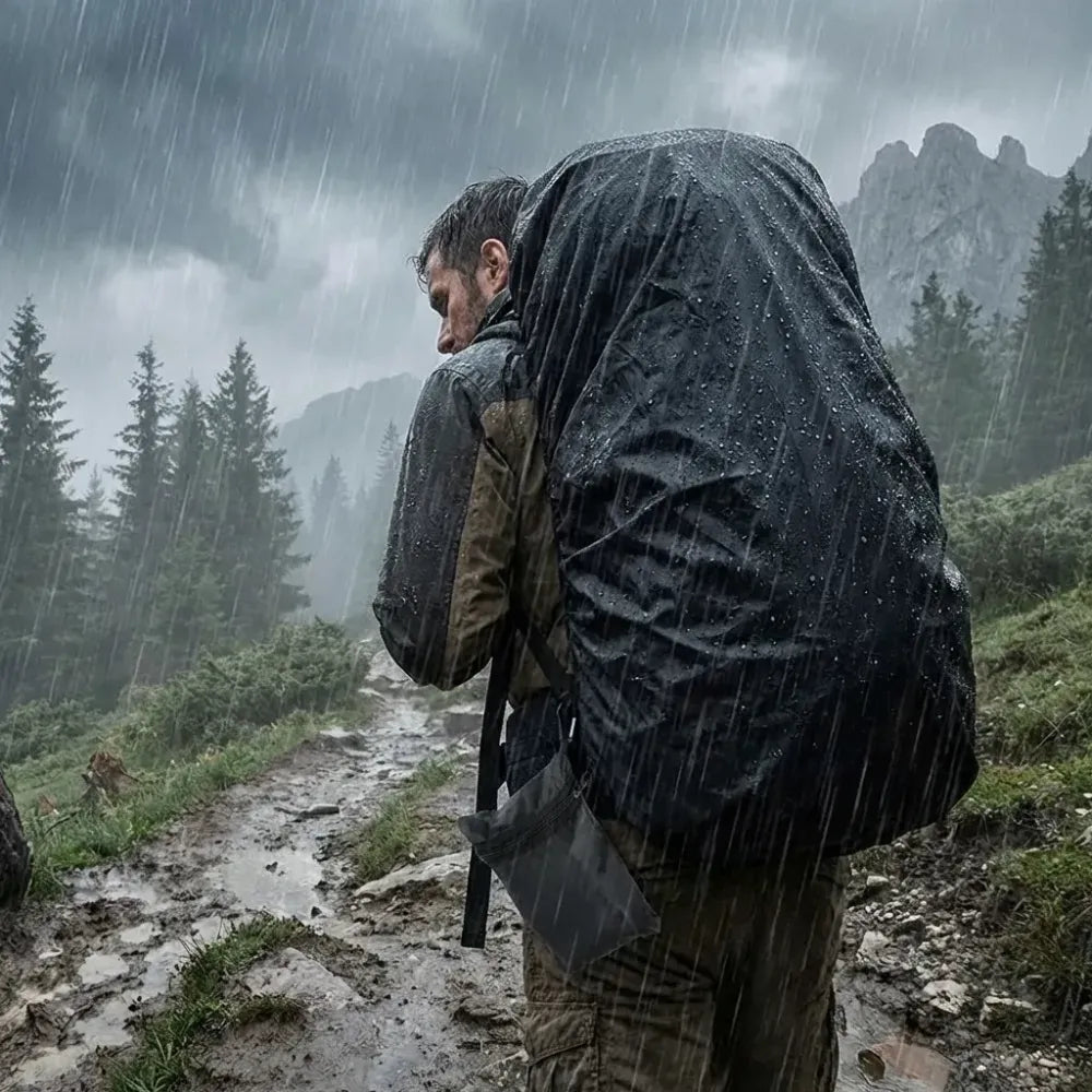 Waterproof backpack rain cover - travel