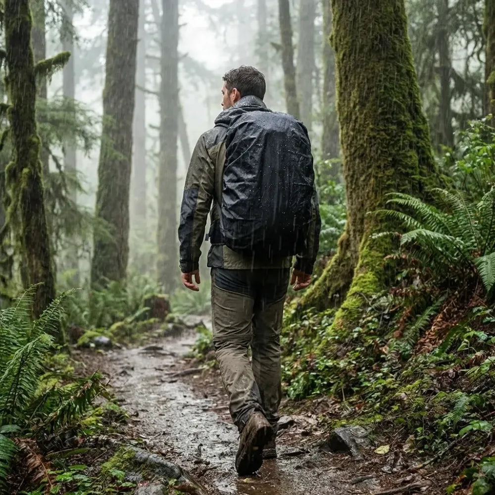 Waterproof backpack rain cover - travel