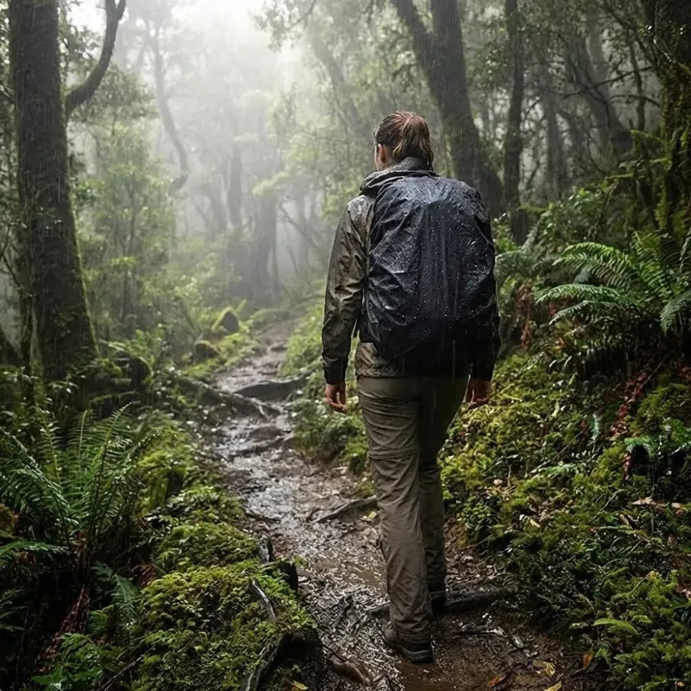Waterproof backpack rain cover - travel