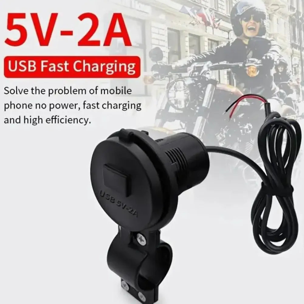 Waterproof bike usb charger