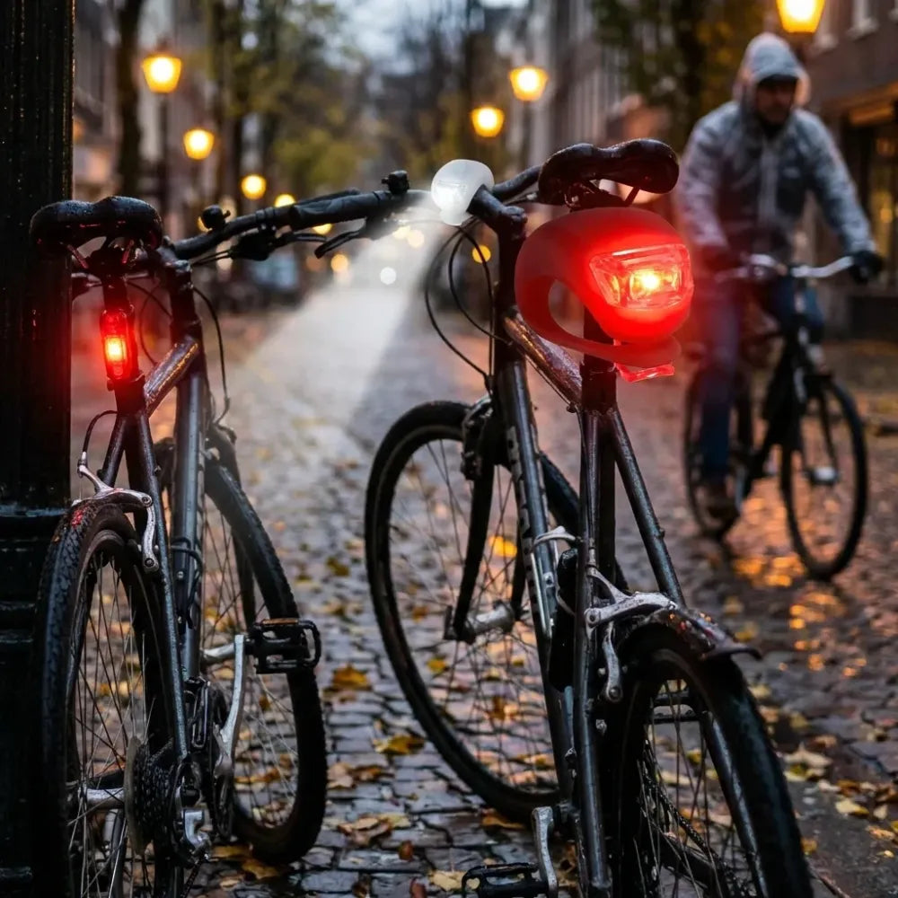Waterproof led bike light set - automotive