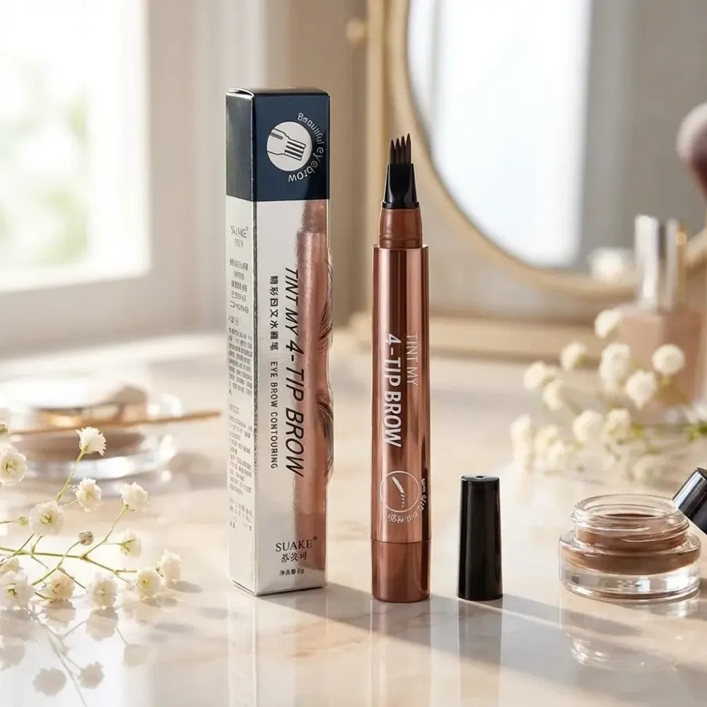 Waterproof microblading eyebrow pen