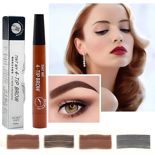 Waterproof microblading eyebrow pen
