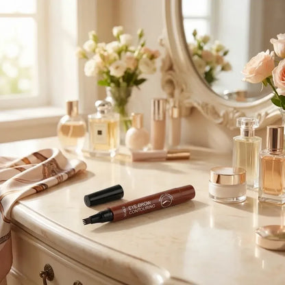 Waterproof microblading eyebrow pen