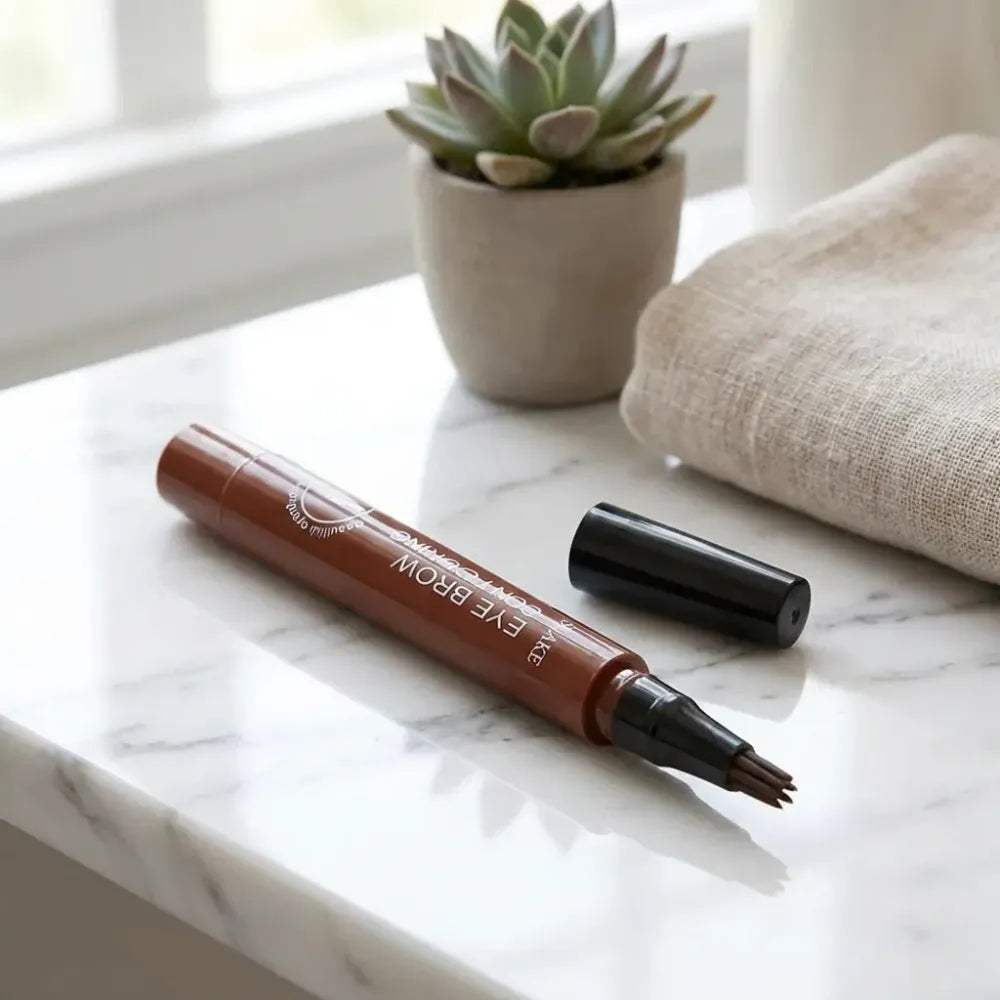 Waterproof microblading eyebrow pen