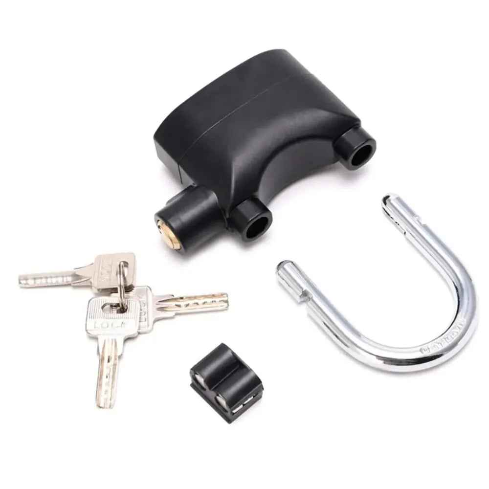 Waterproof motion sensor siren alarm lock - home improvement