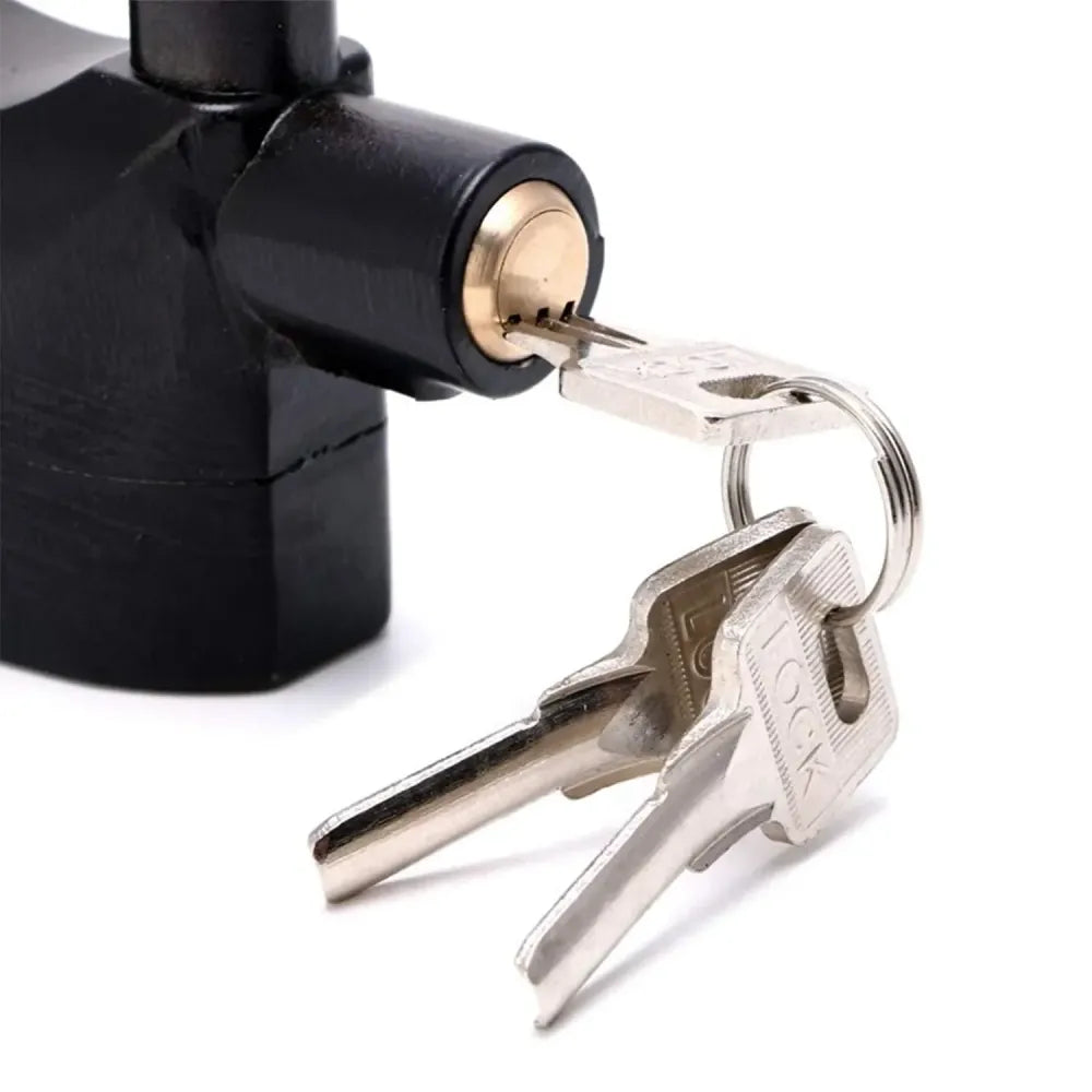 Waterproof motion sensor siren alarm lock - home improvement