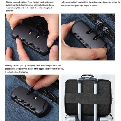 Waterproof portable document storage bag travel organizer - free size