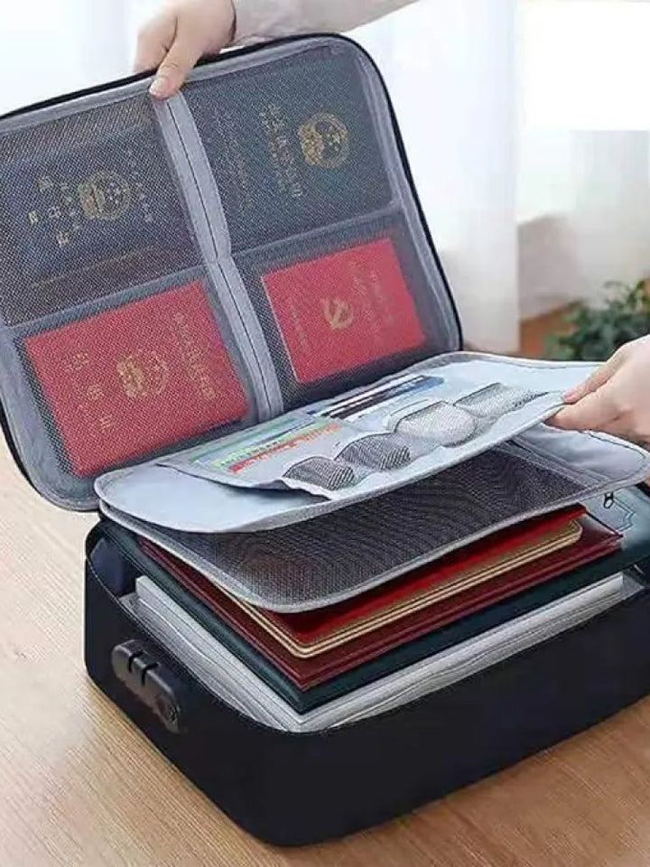 Waterproof Portable Document Storage Bag Travel Organizer