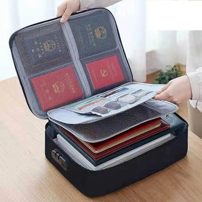 Waterproof portable document storage bag travel organizer - free size