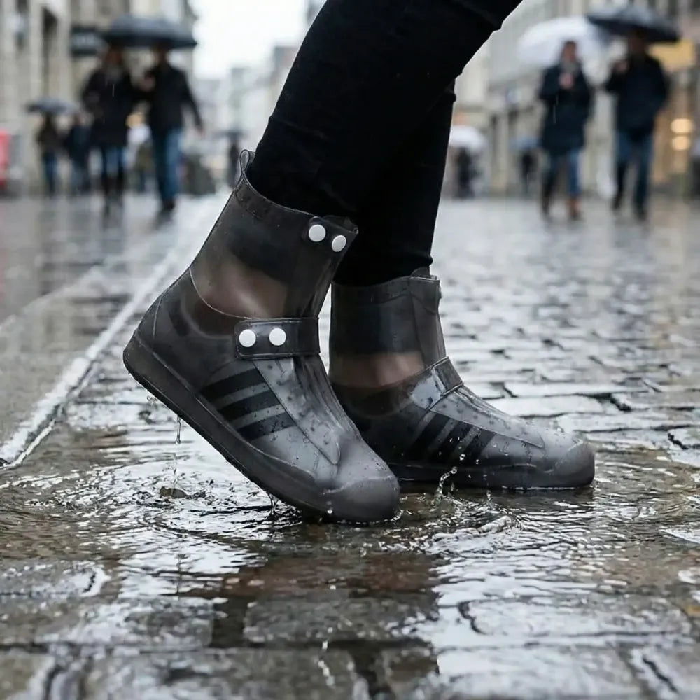 Waterproof rain shoe covers