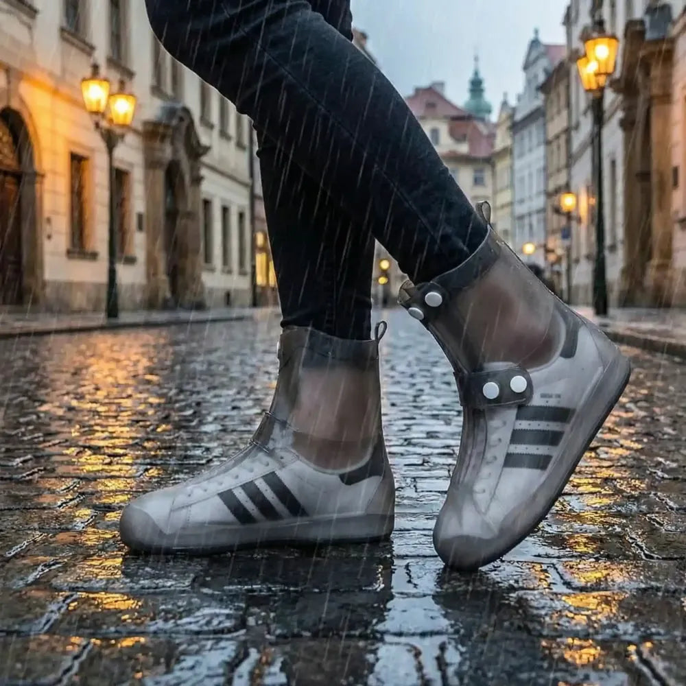 Waterproof rain shoe covers