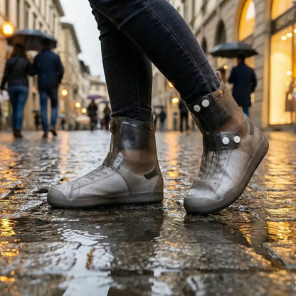 Waterproof rain shoe covers
