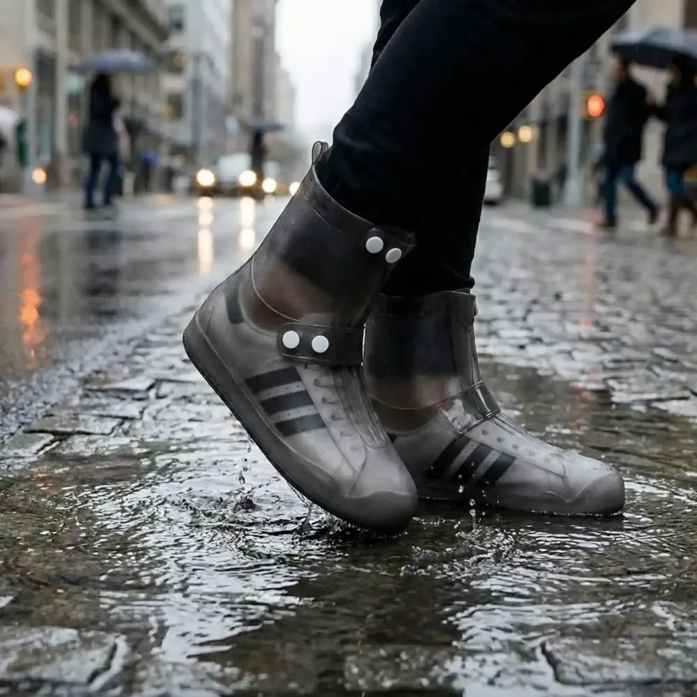 Waterproof rain shoe covers