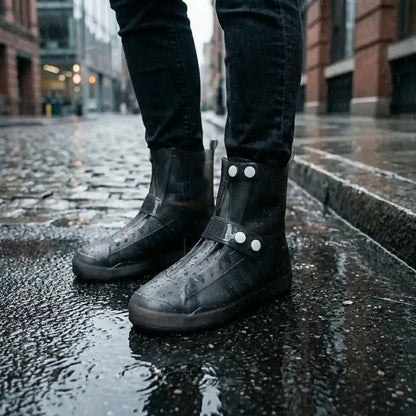 Waterproof rain shoe covers