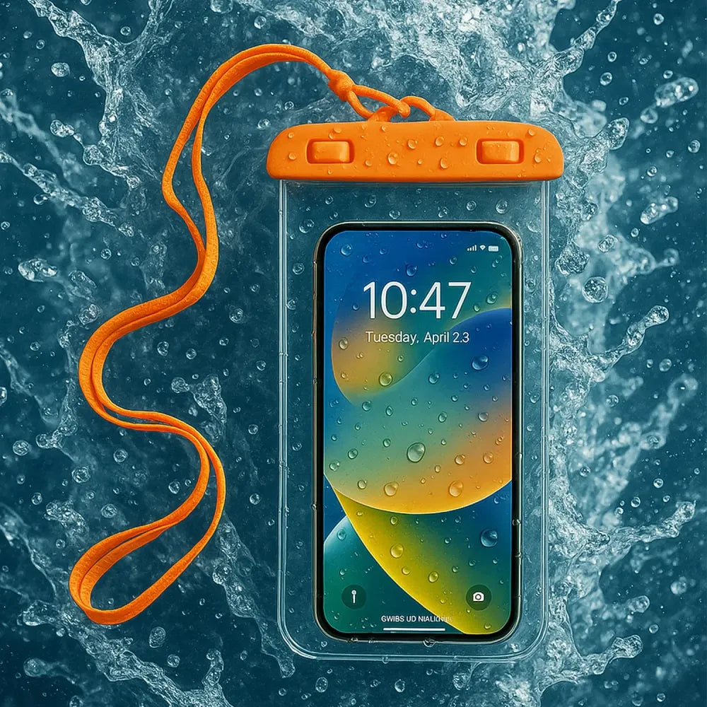 Waterproof sealed transparent plastic bag - mobile accessories
