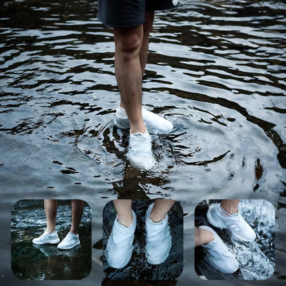 Waterproof silicone shoes cover