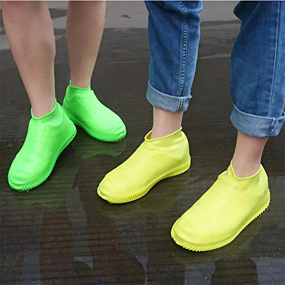 Waterproof silicone shoes cover
