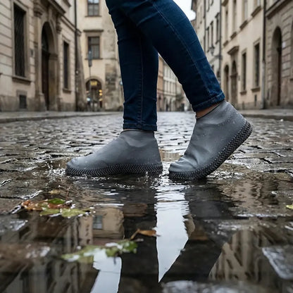 Waterproof silicone shoes cover