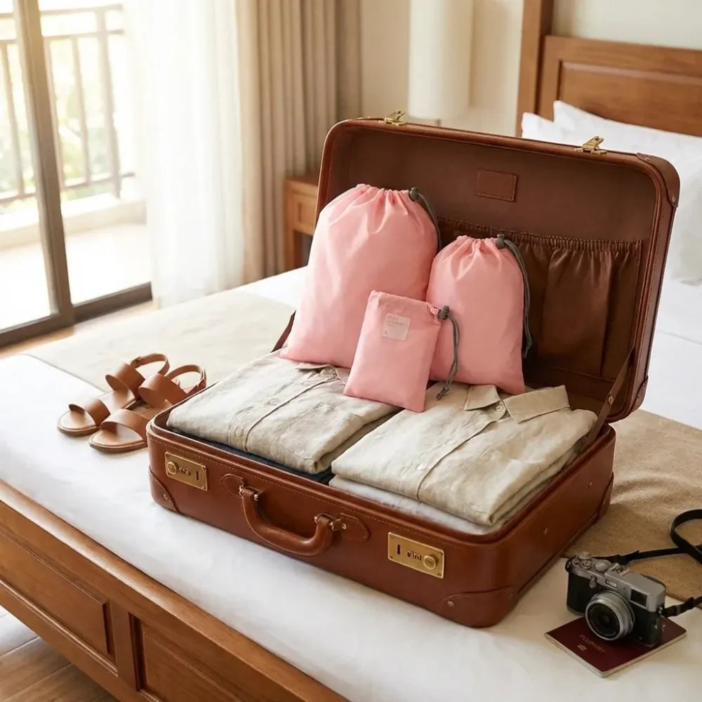 Waterproof travel pouches (4pc) - home improvement