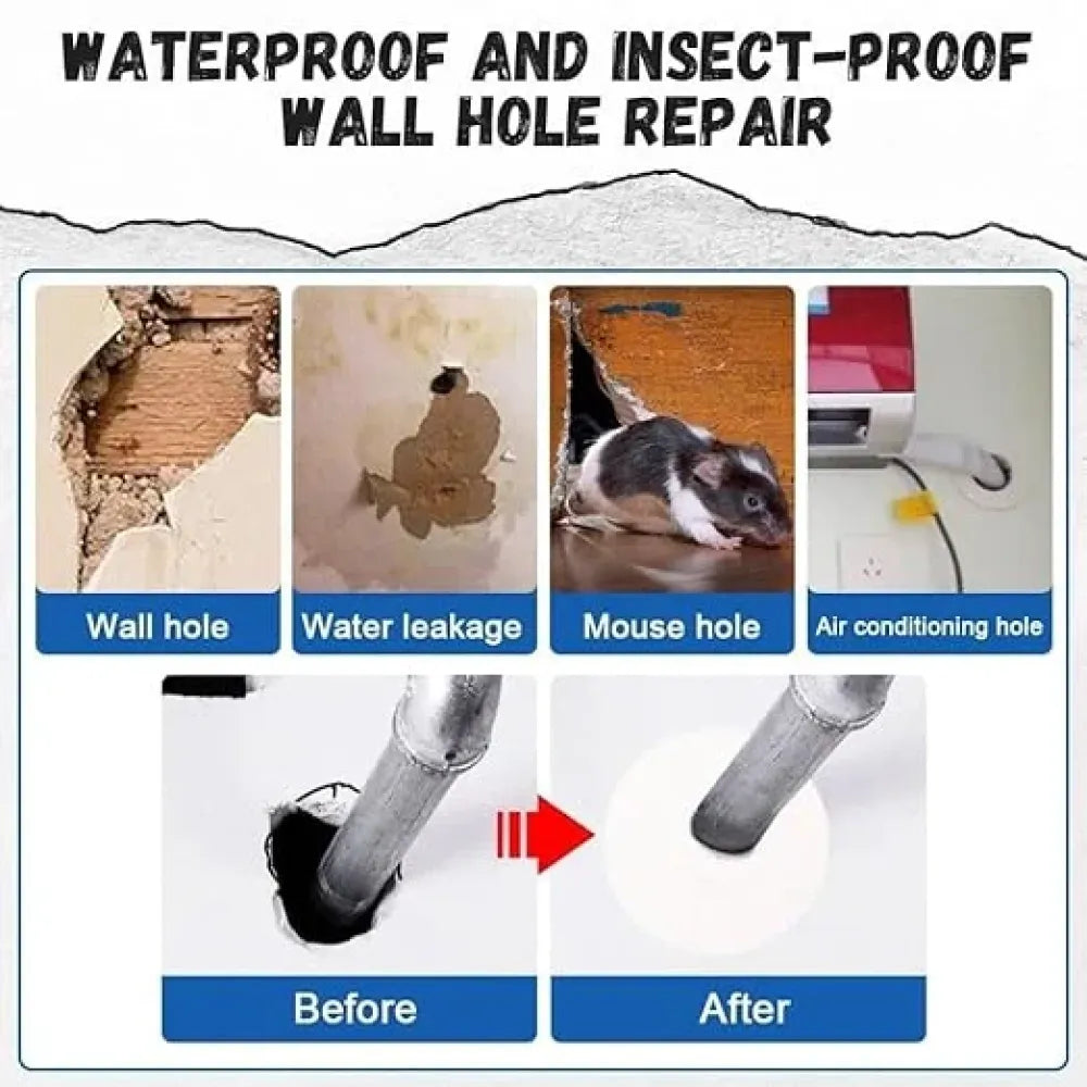 Waterproof wall crack sealant