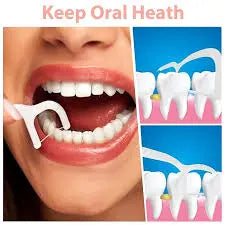 Eco-friendly floss & pick combo