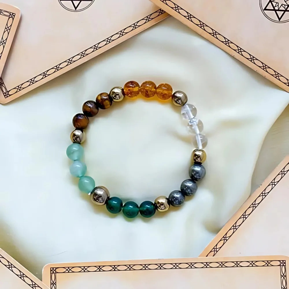 Wealth magnet crystal bracelet