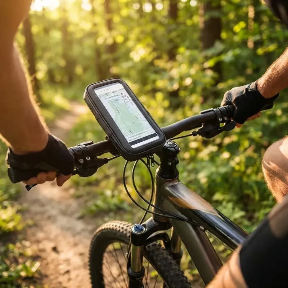 Weatherproof bike phone mount - electronics