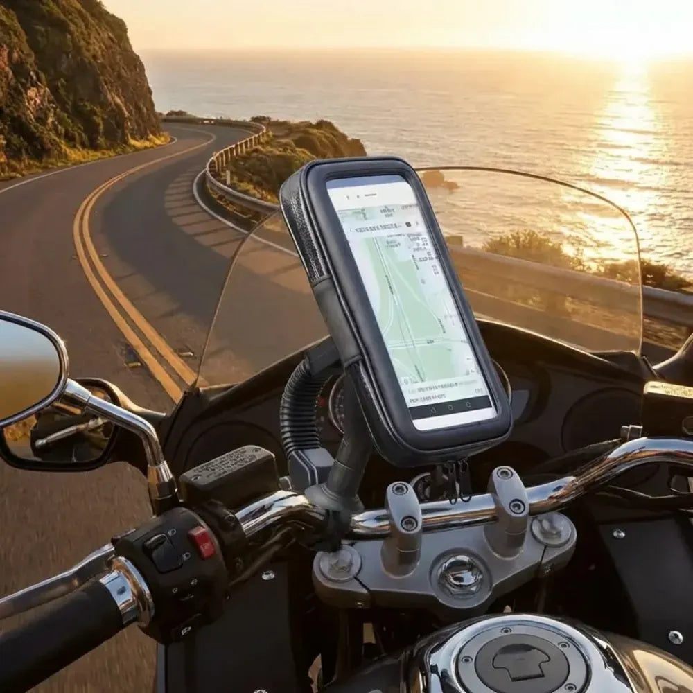 Weatherproof bike phone mount - electronics