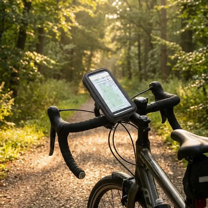 Weatherproof bike phone mount - electronics