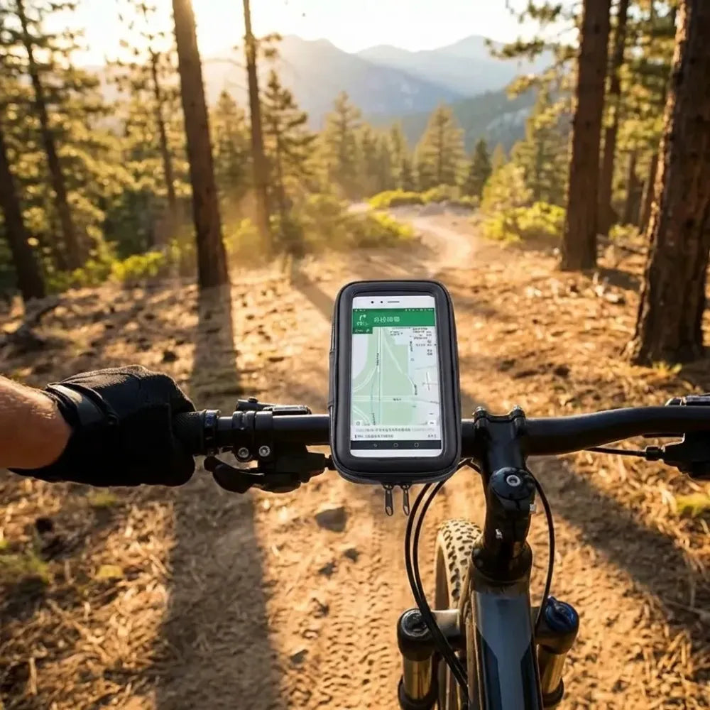 Weatherproof bike phone mount - electronics