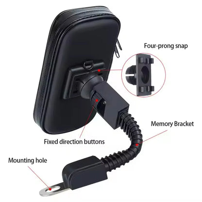 Weatherproof bike phone mount - electronics