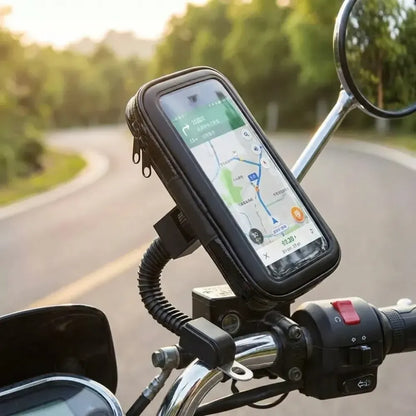 Weatherproof bike phone mount - electronics