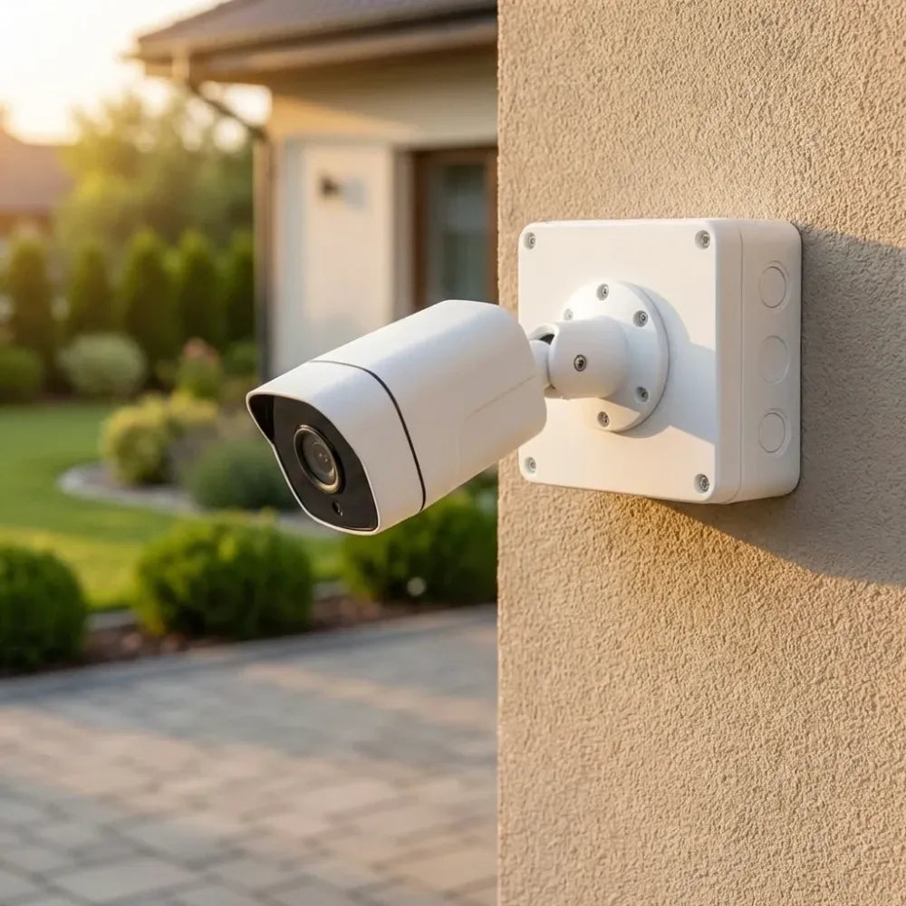 Weatherproof camera mounting box - home improvement