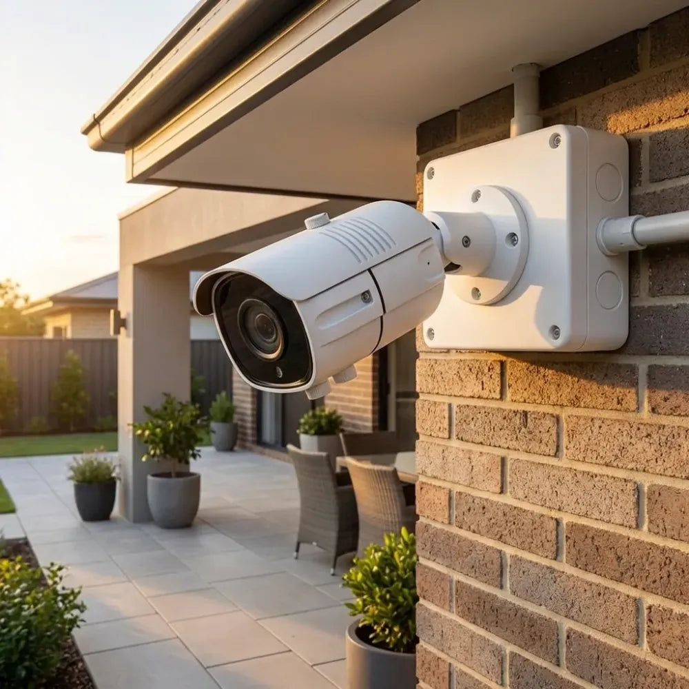 Weatherproof camera mounting box - home improvement