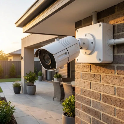 Weatherproof camera mounting box - home improvement