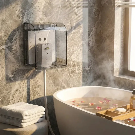 Weatherproof outdoor outlet cover - home improvement