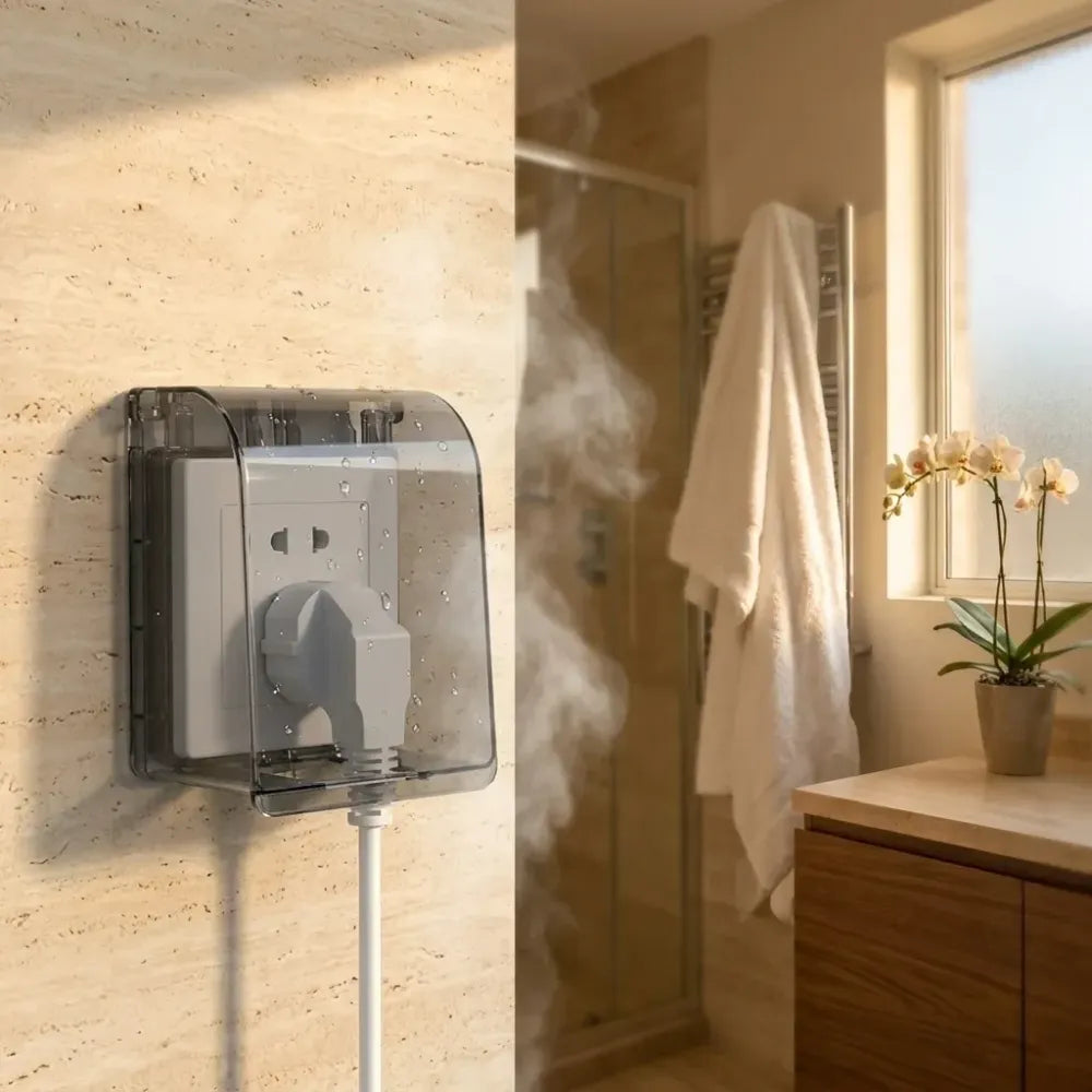 Weatherproof outdoor outlet cover - home improvement