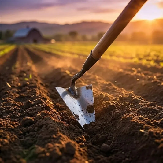 Weed remover & soil loosening tool
