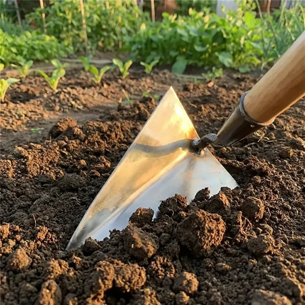 Weed remover & soil loosening tool