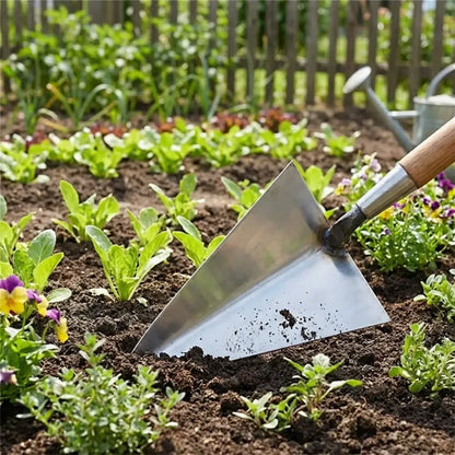 Weed remover & soil loosening tool