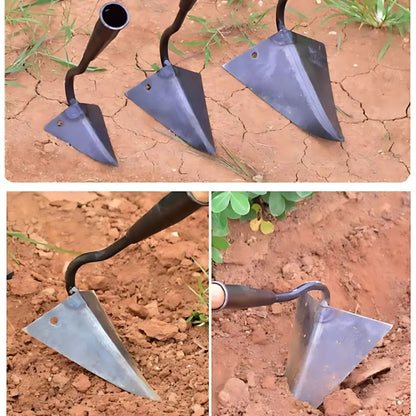 Weed remover & soil loosening tool